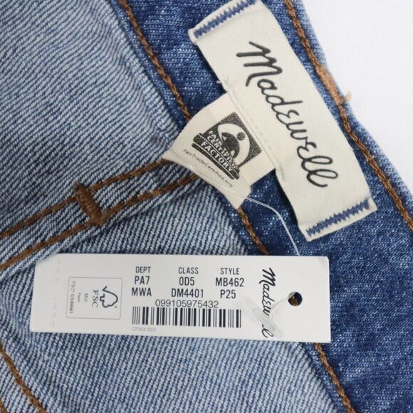 NEW Madewell High-Rise Slim Boyjean in Moorland‎ Was, 25P - Picture 15 of 16
